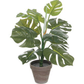 Mica Decorations Artificial Monstera Green d13,5cm - h48xd39cm,